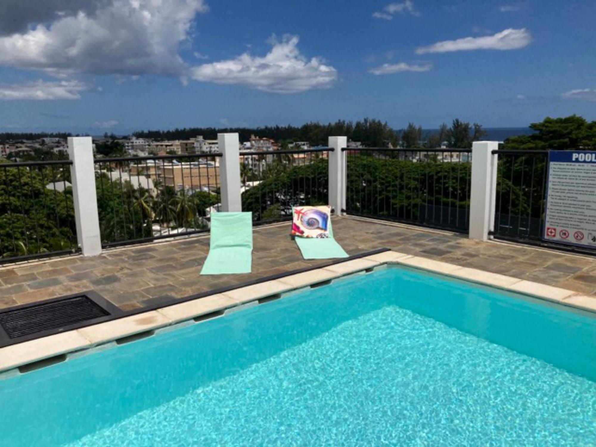 Seaview Terrace Appartement Flic en Flac Exterior foto